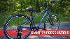 1997 Giant Option Hybrid Bike Frame Set 17 Medium Shimano Sis Steel Usa Shipper