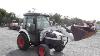 Very Nice Massey Ferguson 1635 4 X 4 Cab Loader Tractor.